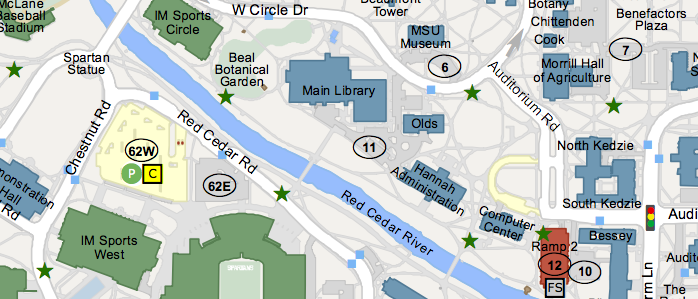 University Of Michigan Campus Map